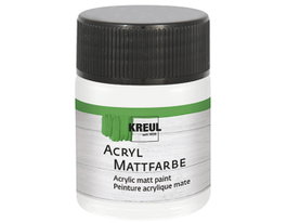 Kreul Peinture acrylique mate blanc pastel 50ml