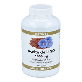 ORTOCEL NUTRI-THERAPY Huile de Lin 1000mg 100 perles
