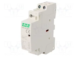 F&F Contacteur 2-pôles d'installation 25A 24VDC NO x2 IP20