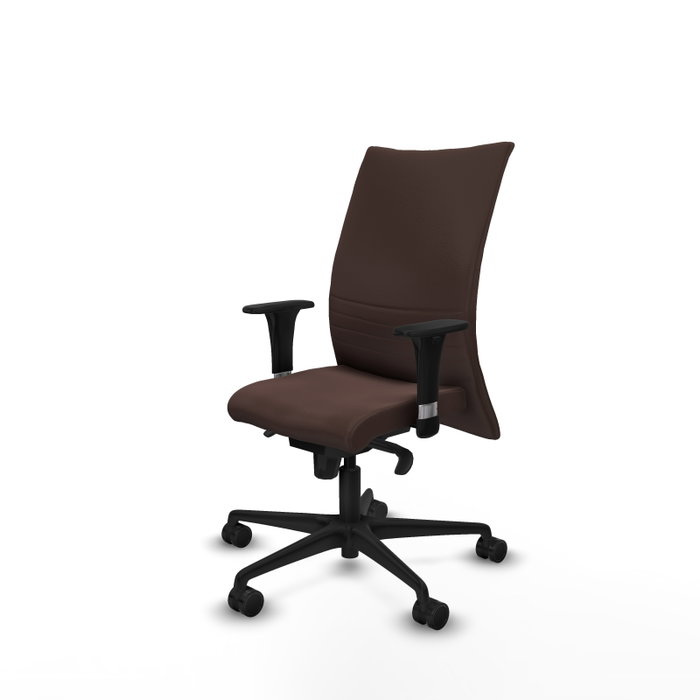 Piqueras Y Crespo Chaise de bureau Albacete Marron foncé
