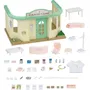 Sylvanian Families - 5096 - Cabinet Médical Miniature pour Figurines avec 30+ Accessoires (Comptoir, Lit, Bureau, Stéthoscope)