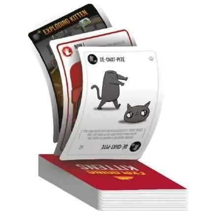 Asmodee Exploding Kittens : Zombie Kittens - Jeu de cartes délirant, Extension indépendante - Version française