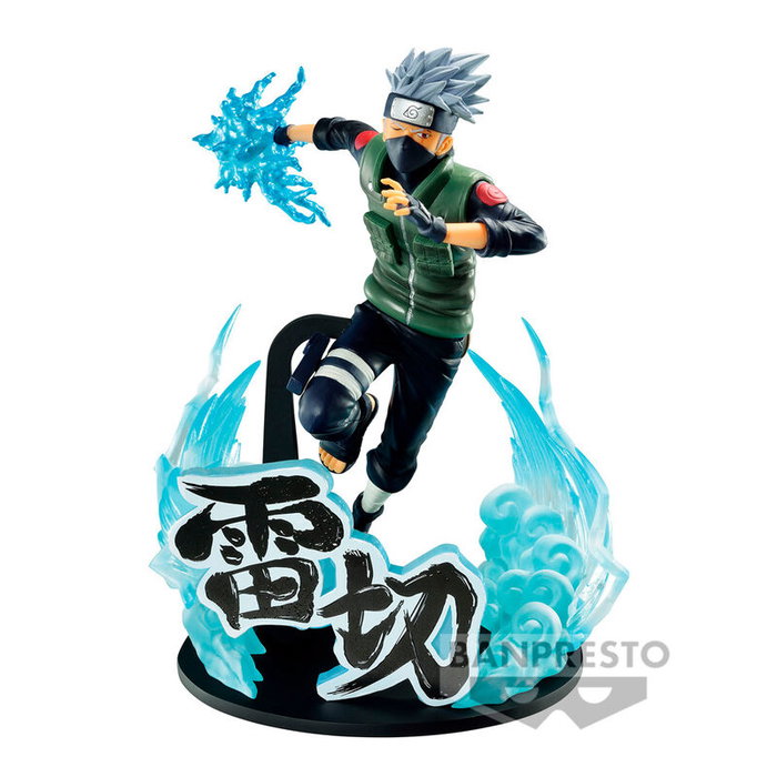BANPRESTO Figura Hatake Kakashi Vibration Stars Naruto Shippuden - Statuette de collection (21 cm) BANPRESTO Figura Hatake Kakashi Vibration Stars Naruto Shippuden - Statuette de collection (21 cm)