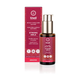 Khadi Huile Capillaire Amla Fortifiante et Brillante 50ml