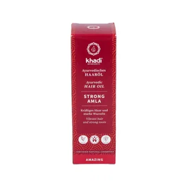 Khadi Huile Capillaire Amla Fortifiante et Brillante 50ml