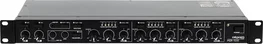 ALGAMAUDIO Mixeur de Zone 5 Entrées Stéréo (2+1 Zones) Rackable 1U - 7 Canaux, 2 Préamplis Micro, Noir