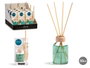 Acorde Mikado Dama de Noche Diffuseur 50 ml avec Bâtonnets Verre Vert 7x17x5 cm (Set de 12)