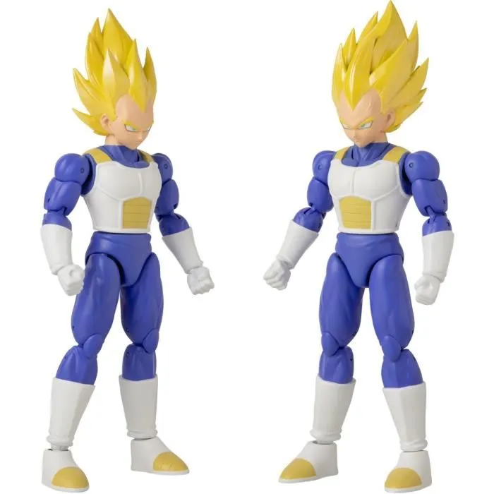 Bandai Figurine Dragon Ball Super Super Saiyan Vegeta 17 cm 16 points d'articulation Bandai Figurine Dragon Ball Super Super Saiyan Vegeta 17 cm 16 points d'articulation