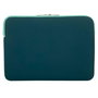 Targus Pulse II EcoSmart Sleeve - Housse en néoprène recyclé 3 mm pour ordinateur portable 13-14", protection hydrofuge, double fermeture à glissière, vert