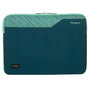 Targus Pulse II EcoSmart Sleeve - Housse en néoprène recyclé 3 mm pour ordinateur portable 13-14", protection hydrofuge, double fermeture à glissière, vert