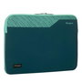 Targus Pulse II EcoSmart Sleeve - Housse en néoprène recyclé 3 mm pour ordinateur portable 13-14", protection hydrofuge, double fermeture à glissière, vert