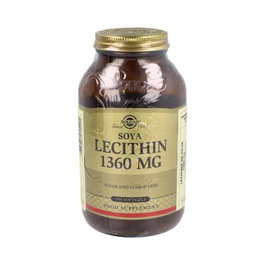 Solgar Lecitina de Soja 1360 mg, 100 capsules molles