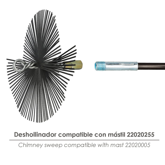 WOLFPACK LINEA PROFESIONAL Brosse de débroussaillage en acier 200 mm M12 WOLFPACK LINEA PROFESIONAL Brosse de débroussaillage en acier 200 mm M12