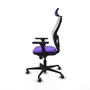 Piqueras y Crespo Chaise de Bureau avec Appui-tête Jorquera 3D036G2 Lila