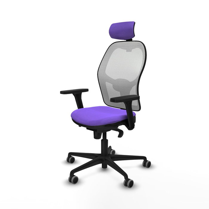 Piqueras y Crespo Chaise de Bureau avec Appui-tête Jorquera 3D036G2 Lila