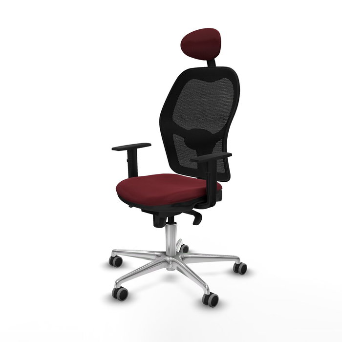 Piqueras y Crespo Chaise de Bureau 1D086G1 Bordeaux Piqueras y Crespo Chaise de Bureau 1D086G1 Bordeaux