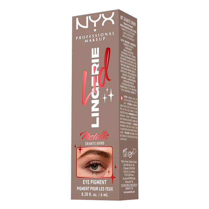 Nyx Professional Make Up Ombre à paupières MATTE LID LINGERIE Granite Grind