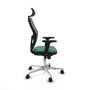 Piqueras y Crespo Chaise de Bureau 2D086N2 Vert émeraude