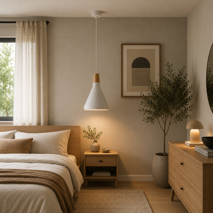 Jordan Lampe Suspendue Blanc