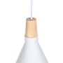 SKD-P2002-S-W Lampe Suspendue Jordan Blanc 1xE27 Sans Ampoule