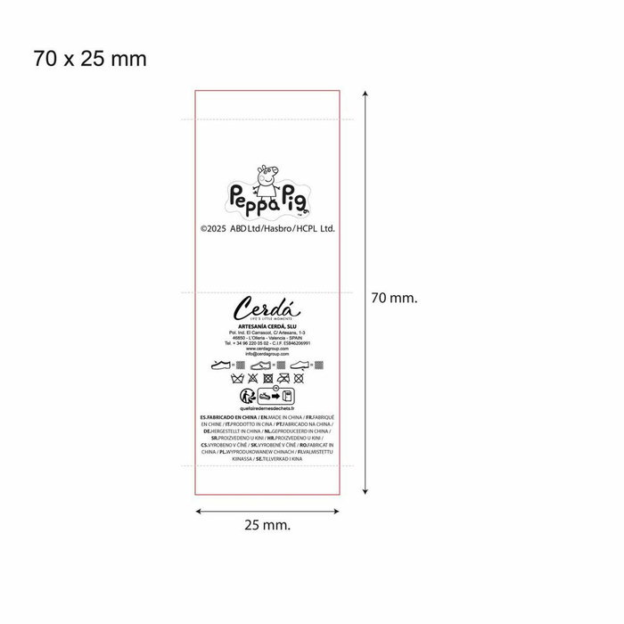 Chaussons Peppa Pig Rose 28-29