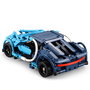 CADA - Blue Phantom - Coffret de Construction 6 en 1 - 509 Pièces - Véhicules Pull Back - Laboratoire de Mécanique - Jouet Éducatif