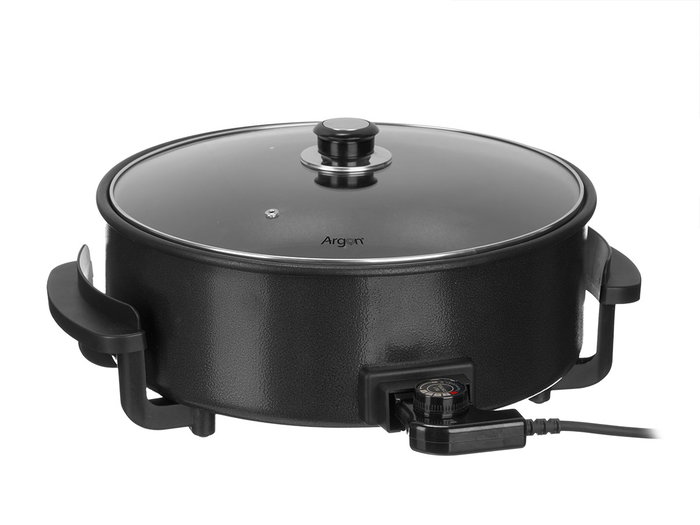 Argon Poêle électrique 40 cm diamètre 1500W avec thermostat (Set de 4)