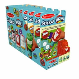 Melissa & Doug Coffret Sticker Wow avec tampon et bloc d'activités