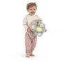 Ingenuity Doudou bébé lapin Sylvi, peluche apaisante avec vibrations, mélodies, lumières clignotantes et battement de cœur - Jouet d'éveil et cadeau de naissance