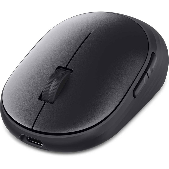 Dell Pro 7 MS746 Souris sans fil rechargeable silencieuse compacte Bluetooth 2.4 GHz USB-C 6000 PPP noir