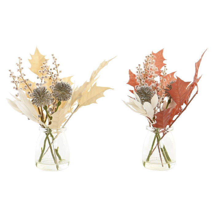 Plante décorative DKD Home Decor Verre Doré Marron Polyéthylène Blanc (6 x 6 x 27 cm) (2 Unités) Plante décorative DKD Home Decor Verre Doré Marron Polyéthylène Blanc (6 x 6 x 27 cm) (2 Unités)