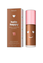 Benefit Hello Happy Éclaircissement Fond de teint liquide SPF 15 - Teint 11 Neutre Foncé - 30 ml