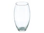 GIFTDECOR Vase en verre bombé transparent 21cm