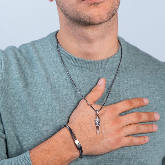 Bracelet Homme One Jewels OAMB4103GS Argenté