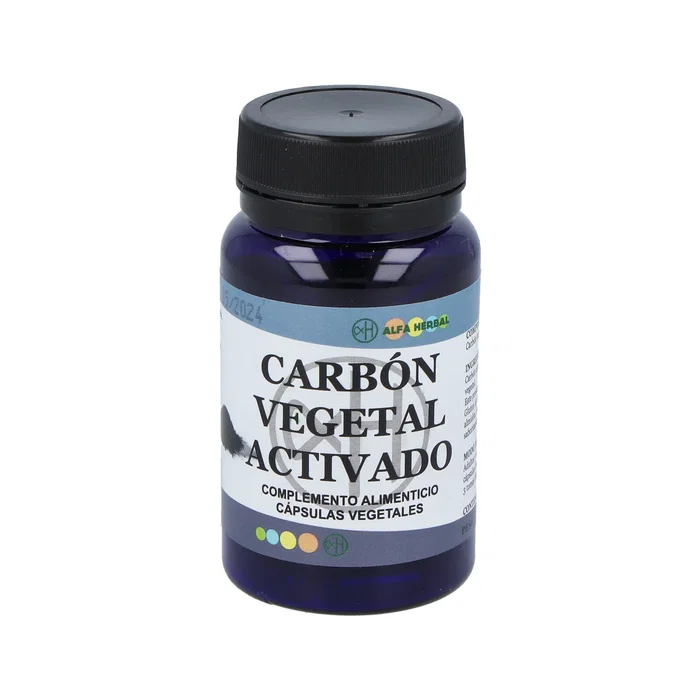 ALFA HERBAL Charbon Végétal Activé 300mg, 60 capsules ALFA HERBAL Charbon Végétal Activé 300mg, 60 capsules