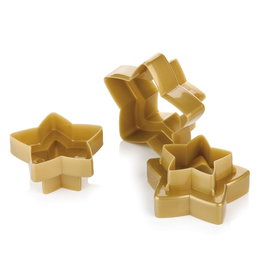 Tescoma Moldes cortadores dobles Delícia, 3 pièces (6 tailles) en forme d'étoile