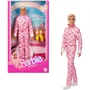 Barbie JCP80 - Poupée Ken avec combinaison rose vif du film Barbie - Modèle audacieux et moderne
