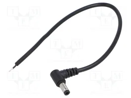 POS Câble d'alimentation DC ovale 2x0,5mm2 0,25m