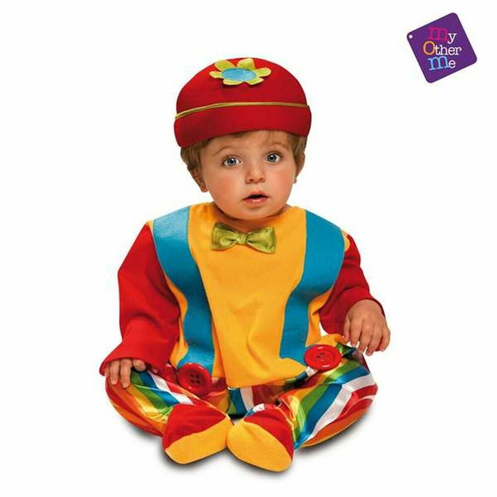 Déguisement pour Bébés Clown 7-12 Mois Déguisement pour Bébés Clown 7-12 Mois