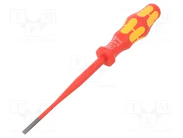 WERA Tournevis isolé slim plat 3,5x0,6 mm