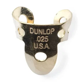 Dunlop Médiators pour doigts en laiton 0,025 pouces (Pack de 20)