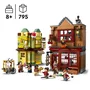 Lego 76452 Set de Construction Harry Potter Magasin d'Accessoires de Quidditch et Marchand de Glaces avec 6 Minifigurines pour Enfants 8 ans et plus