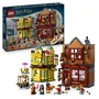 Lego 76452 Set de Construction Harry Potter Magasin d'Accessoires de Quidditch et Marchand de Glaces avec 6 Minifigurines pour Enfants 8 ans et plus