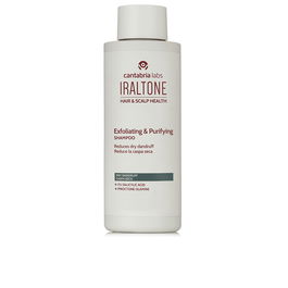 Iraltone Shampooing Exfoliant et Purifiant pour Cuir Chevelu, Anti-Pellicules Sèches, 200 ml