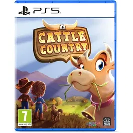 Just For Games - Cattle Country - Jeu de Simulation de Ranch sur PlayStation 5 PS5 - Version Blu-Ray