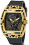 Guess GW0500G1 - Montre analogique dorée et noire