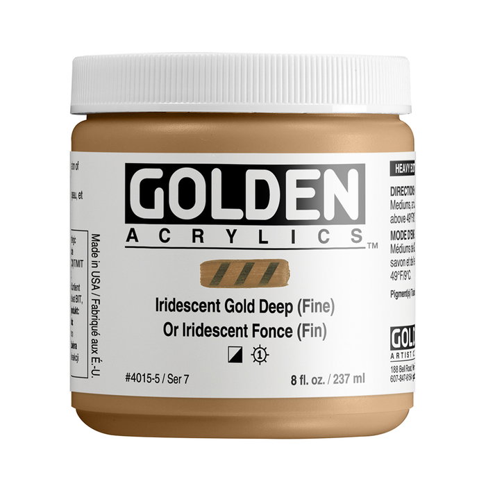 Golden Peinture Acrylique Heavy Body Iridescente Or Foncé (Fino) Golden Peinture Acrylique Heavy Body Iridescente Or Foncé (Fino)