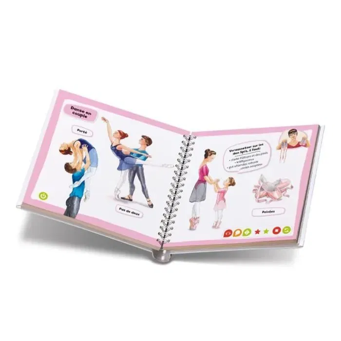 Ravensburger - tiptoi - Livre interactif éducatif Mini Doc - La Danse Classique - Pour enfants à partir de 4 ans - Sans écran - Fonctionne avec stylet interactif - Réf. 13099021
