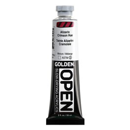 Golden Carmesi Alizarina Peinture Acrylique OPEN 59 ml