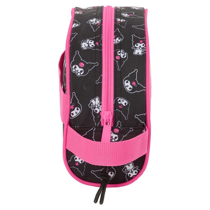 Safta Trousse de toilette Kuromi Noir Fuchsia 26 x 16 x 9 cm